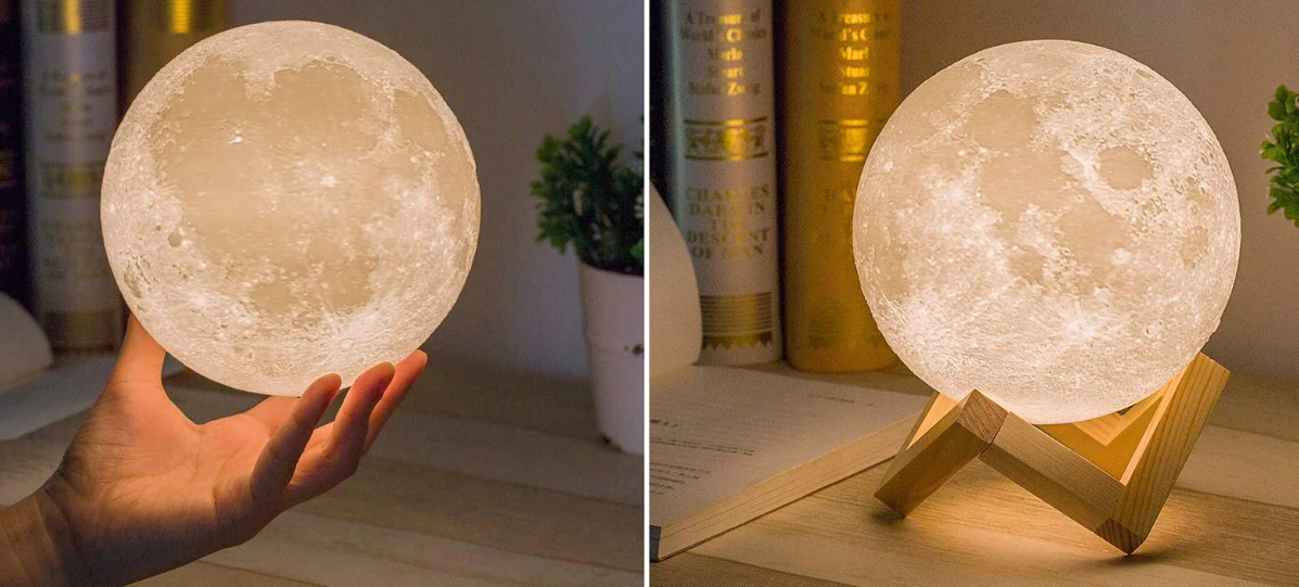 Veioza 3D MOON LAMP