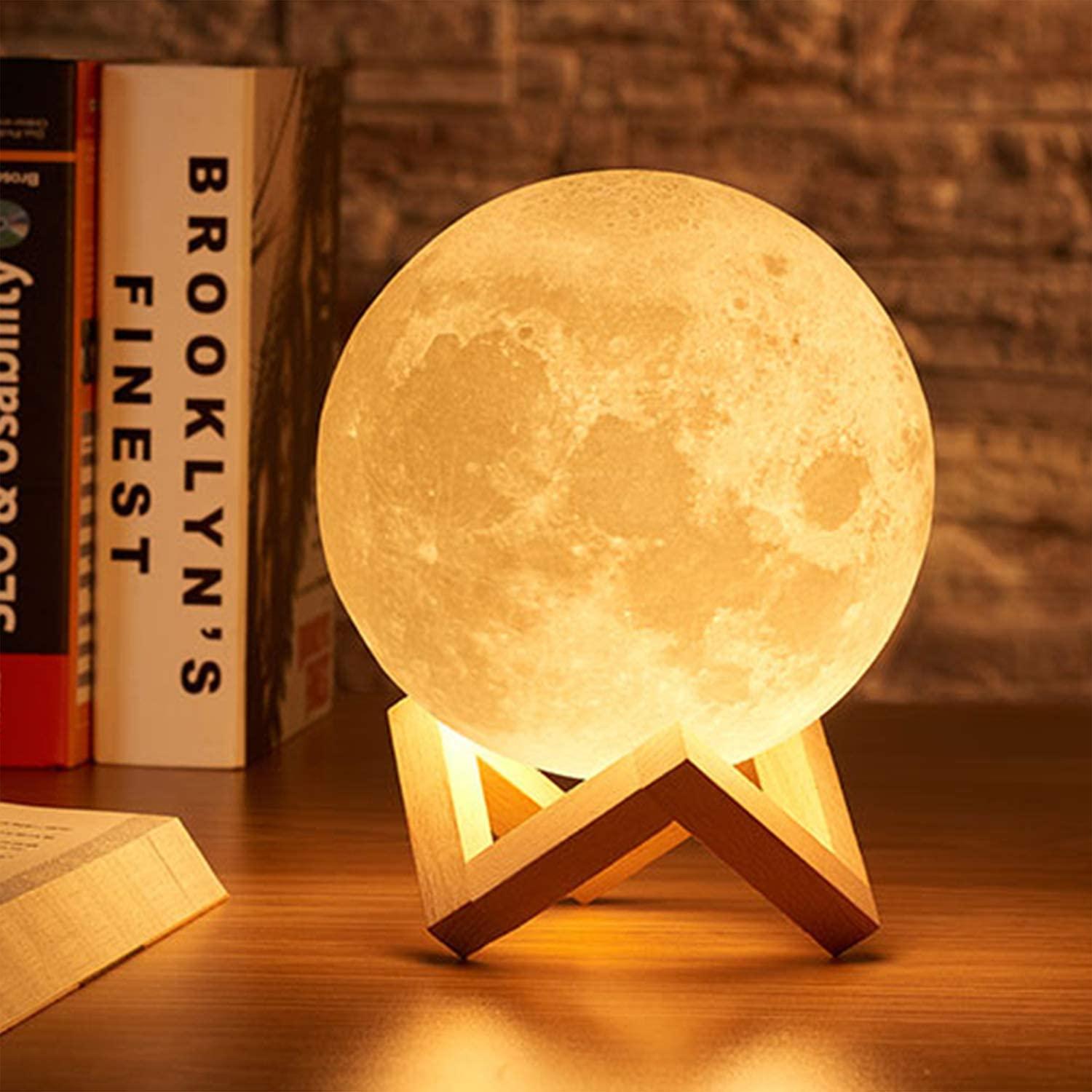 Veioza 3D MOON LAMP
