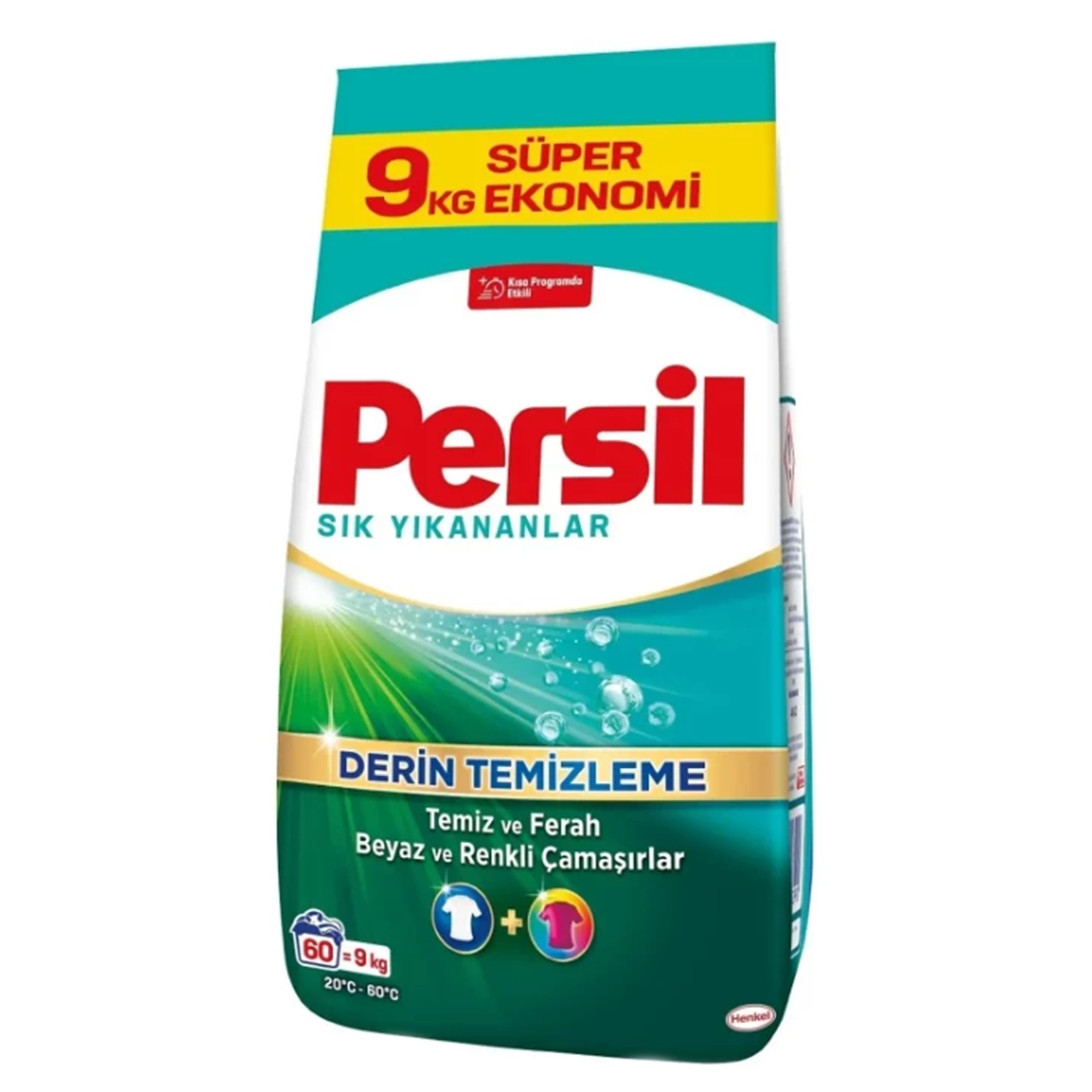 Detergent Persil Sık Yıkananlar, 9 kg = 60spalari, universal