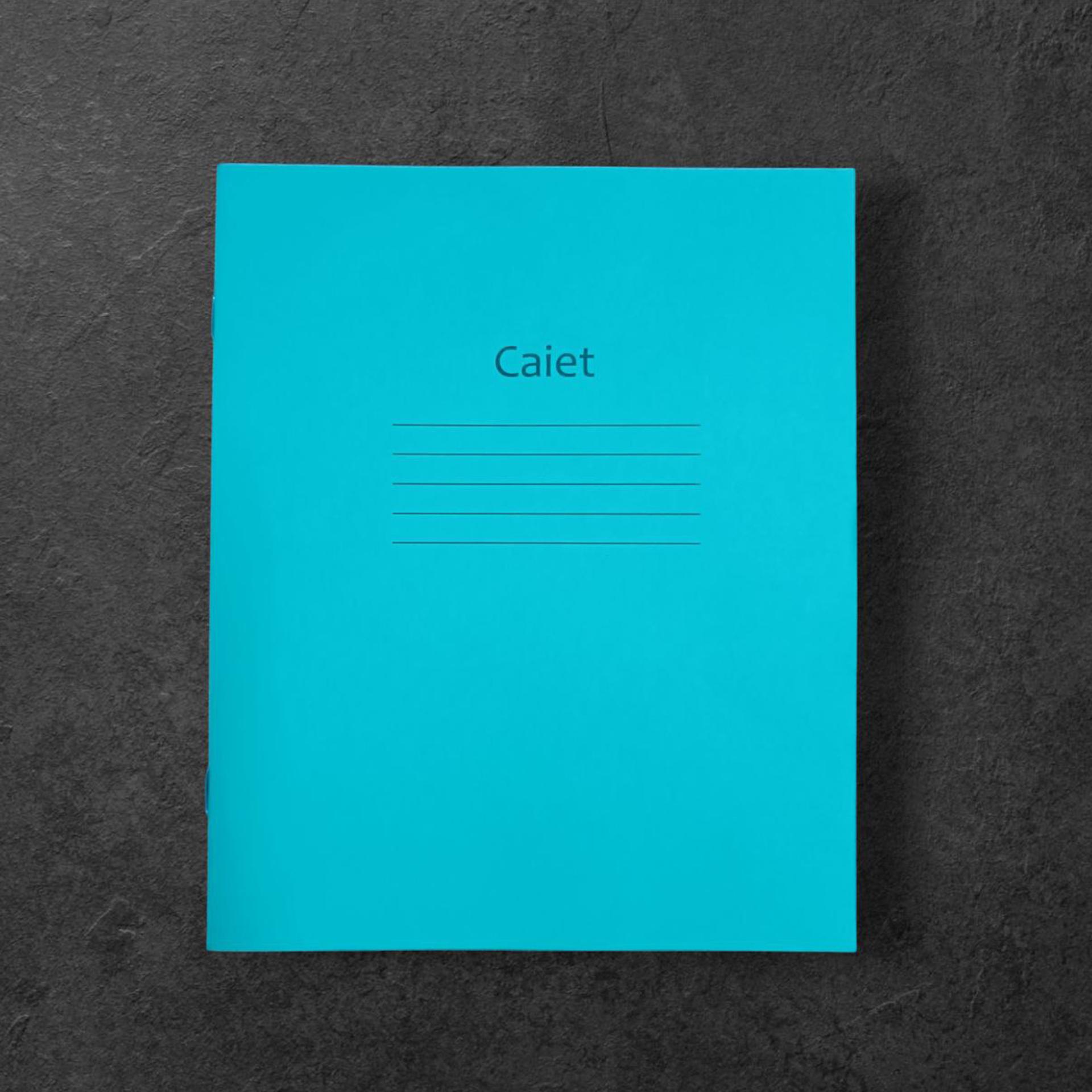 Caiet cu coperta verde 12 foi / mate