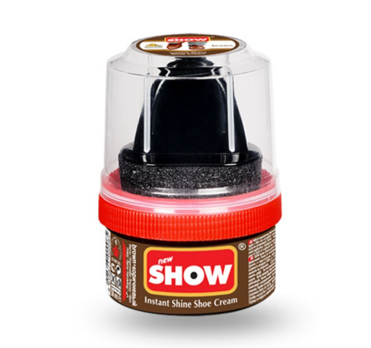 Crema pentru incaltaminte Show 50ml / cafeniu
