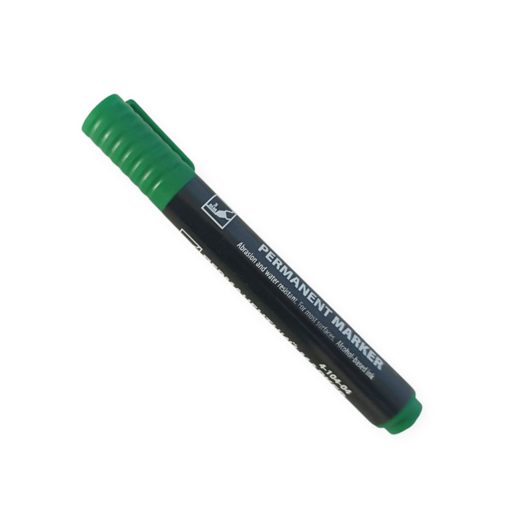 Marker permanent 4Office, 3 mm, verde, 4-104