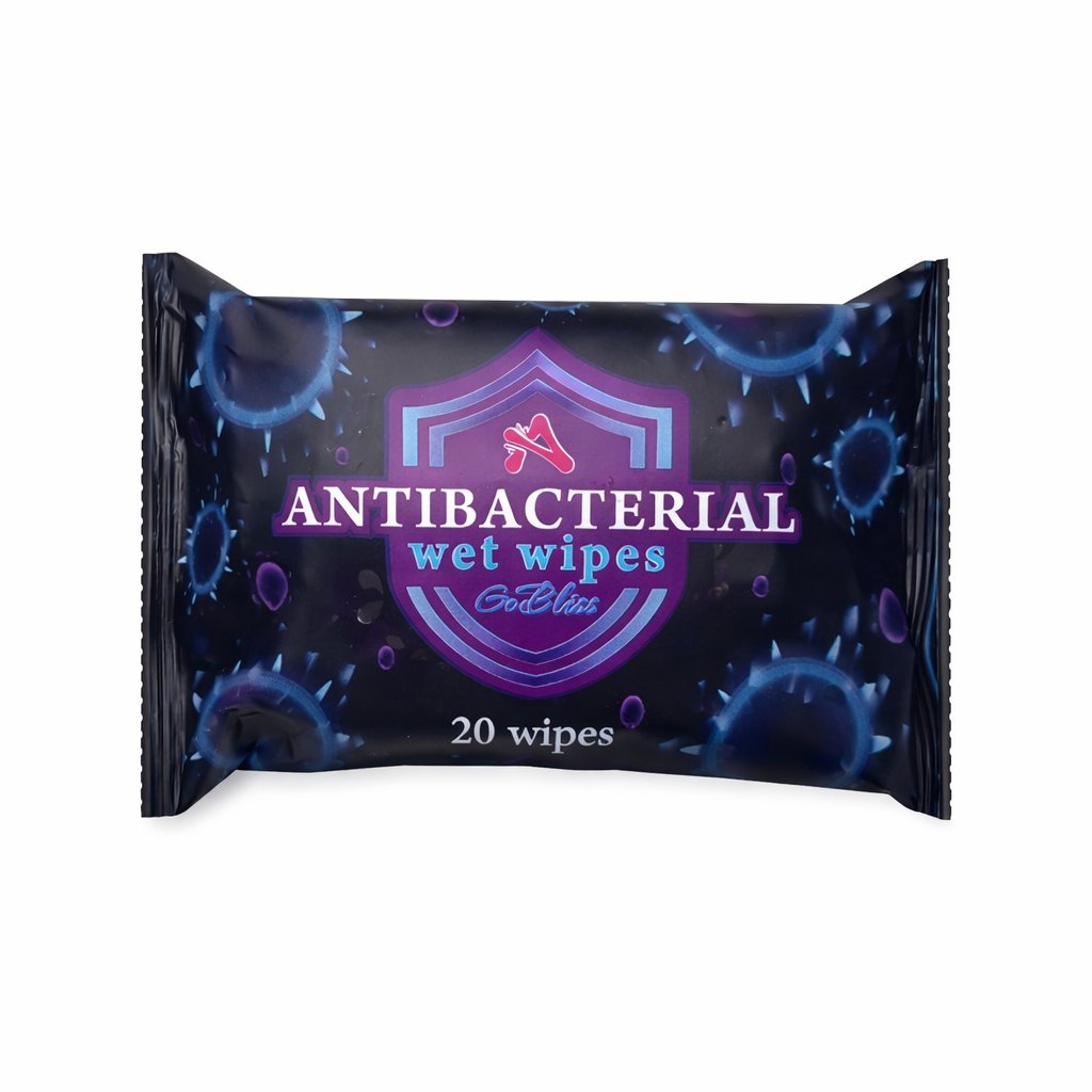 Servetele umede Go Bliss, Antibacterial, 20 buc