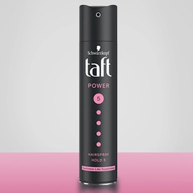 Fixativ spray par TAFT, Power Cashmere, nivel 5, 250 ml