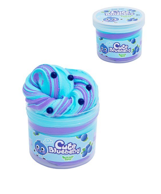 Plastilin-slime, Blueberry