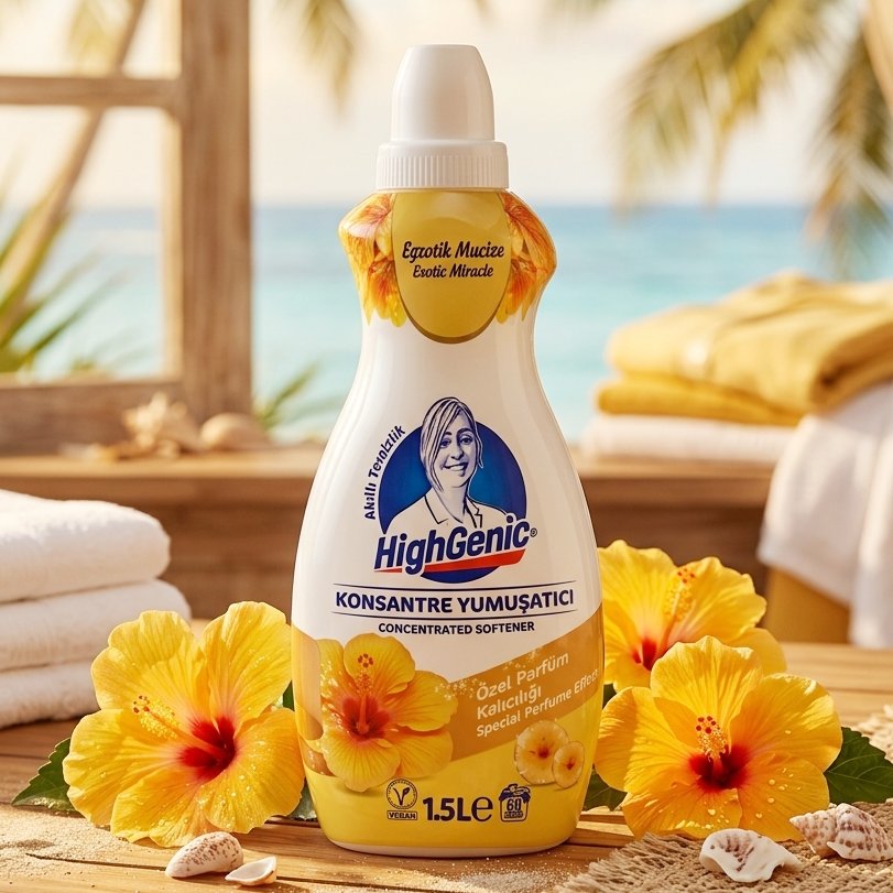 Balsam pentru rufe HG, Exotic Miracle, 1,5Lit = 60clatiri