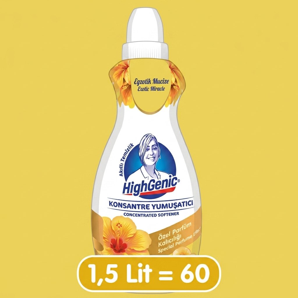 Balsam pentru rufe HG, Exotic Miracle, 1,5Lit = 60clatiri