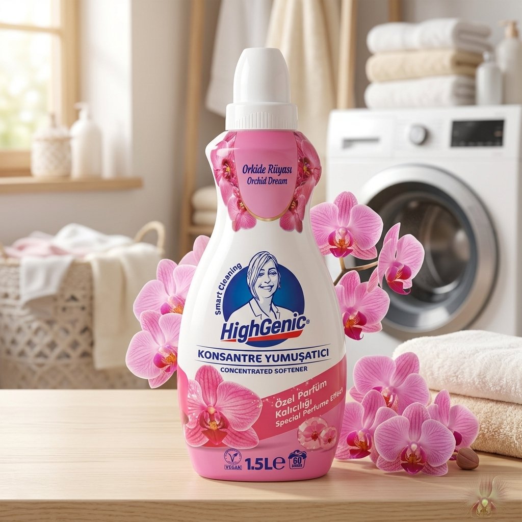 Balsam pentru rufe HighGenic, Orchid Dream, 1500 ml