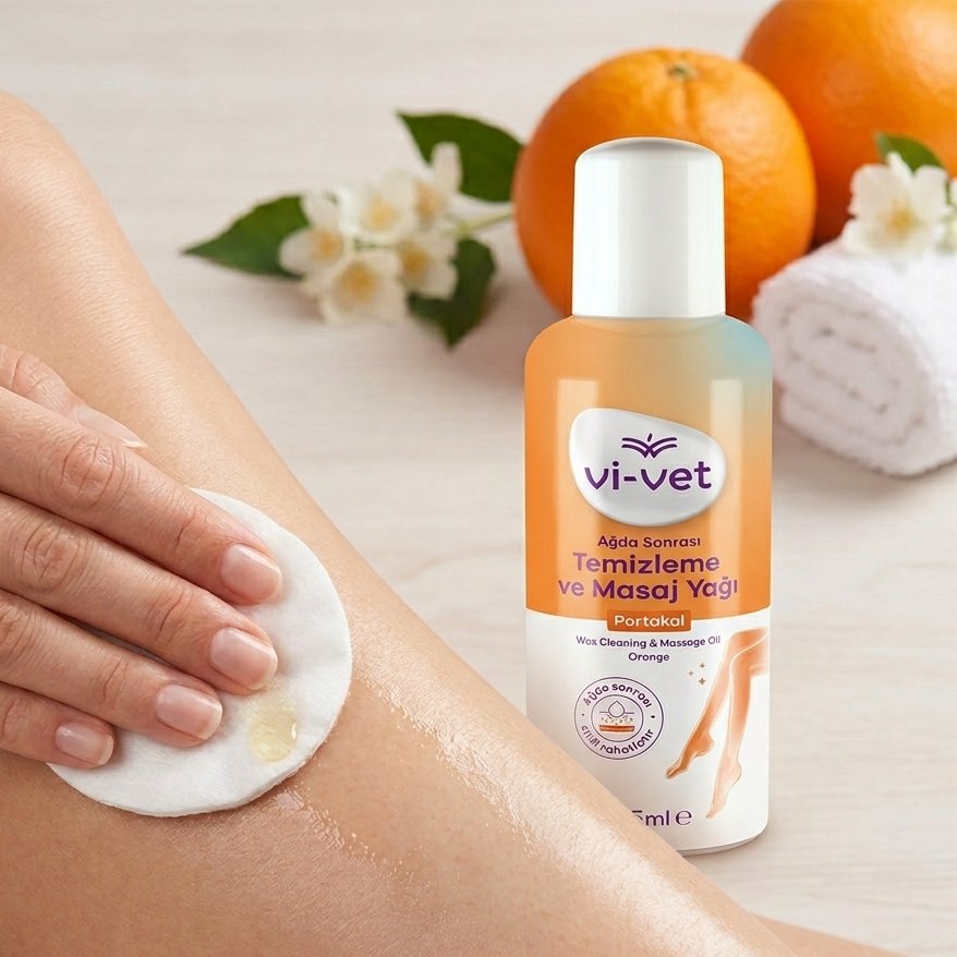 Ulei de curatare dupa depilare Vi-Vet, Orange, 125 ml