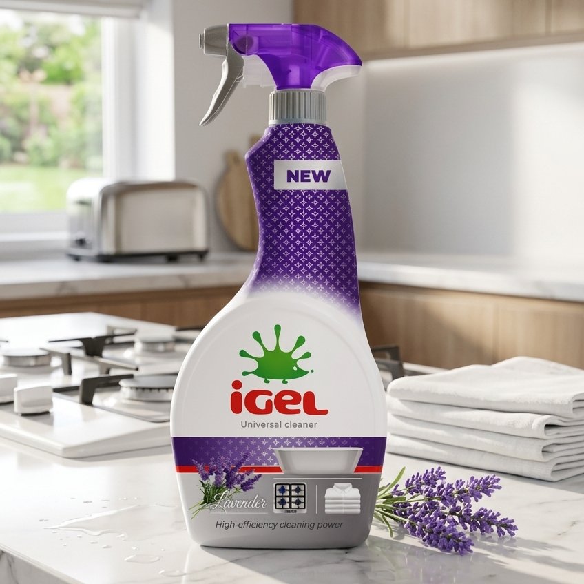 Solutie universala pentru curatare iGEL, Lavender, 650 ml