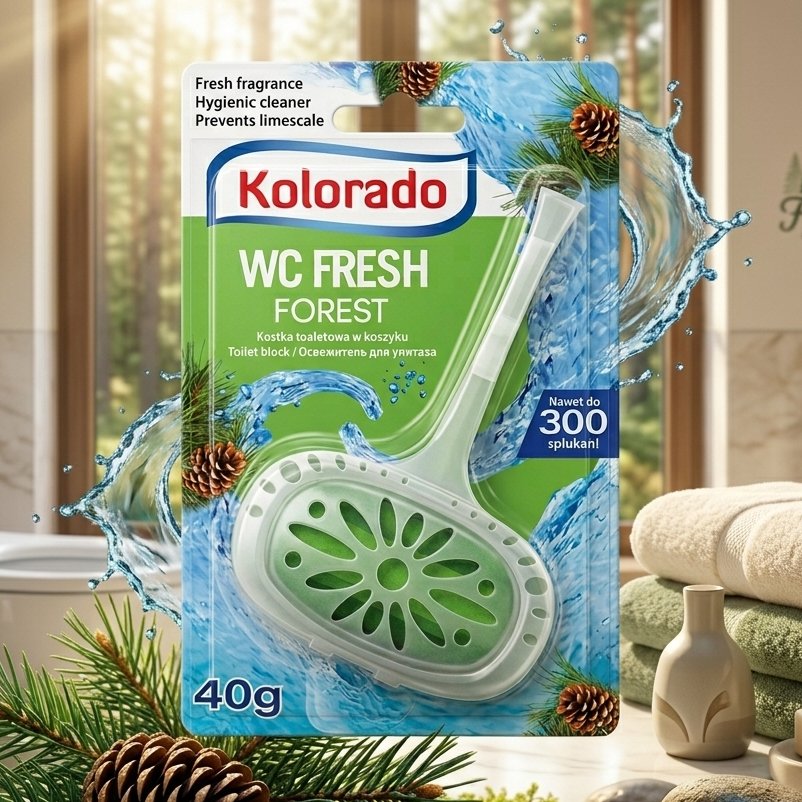 Odorizant-bloc KOLORADO, pin, 40 gr