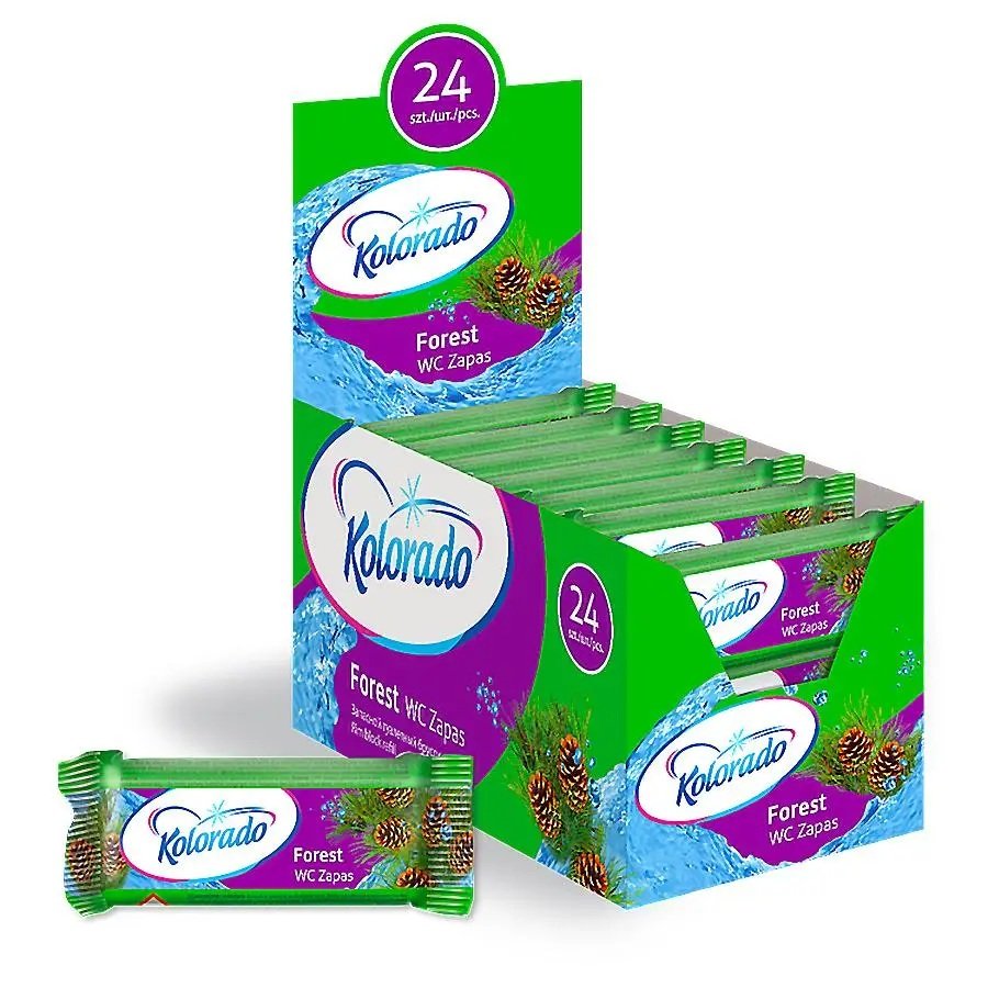 Odorizant pentru WC,  KOLORADO, pin, rezerva, 40 gr