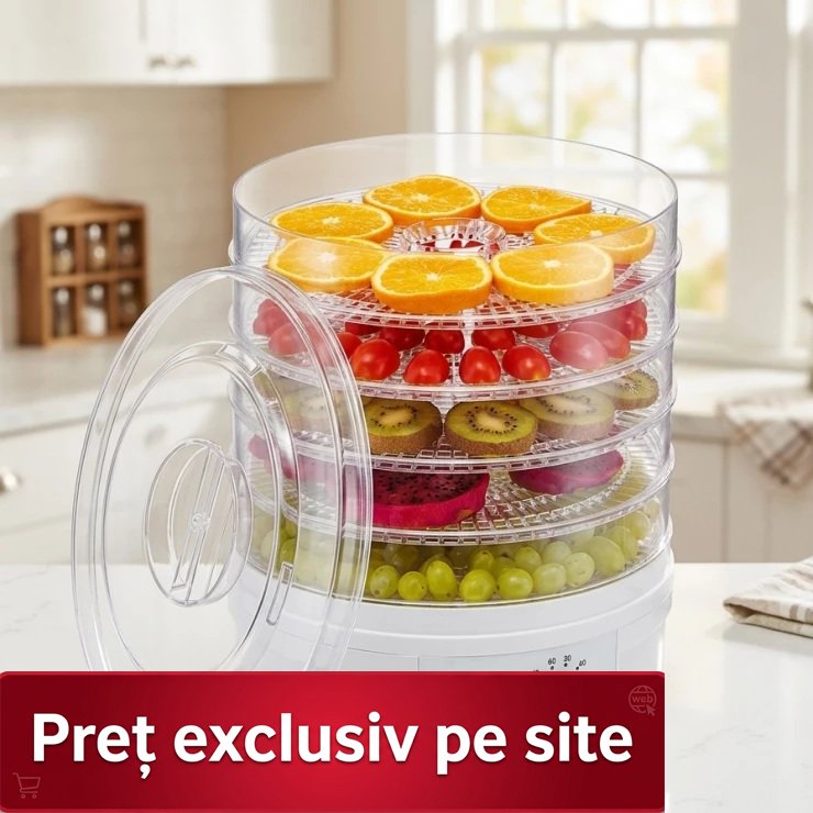 Uscător electric de fructe și legume, deshidrator