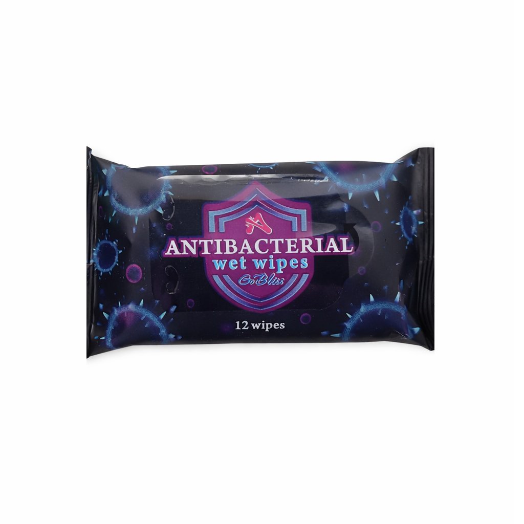 Servetele Go Bliss, umede, Antibacterial, 12 buc