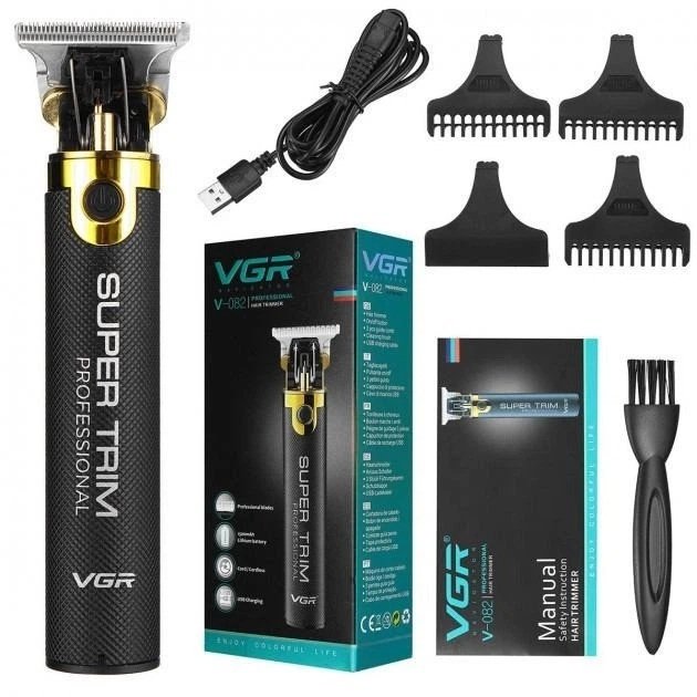 Aparat de tuns - trimmer pentru păr și barbă VGR V-082, profesional