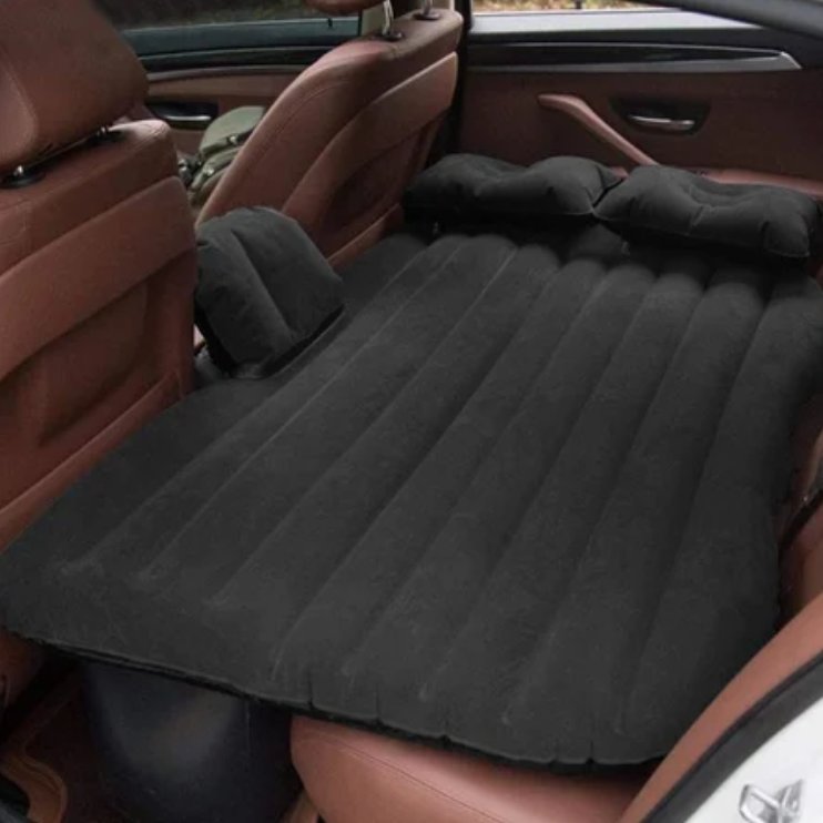 Saltea gonflabilă pentru automobil cu pompă de aer 85 x 135 cm