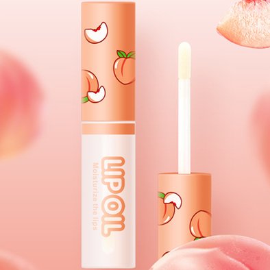 Ulei de buze Karité, 4 ml, Peach (Piersica)