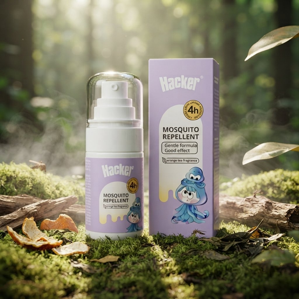 Spray repelent impotriva tantarilor Hacker, pana la 4 ore, 50ml