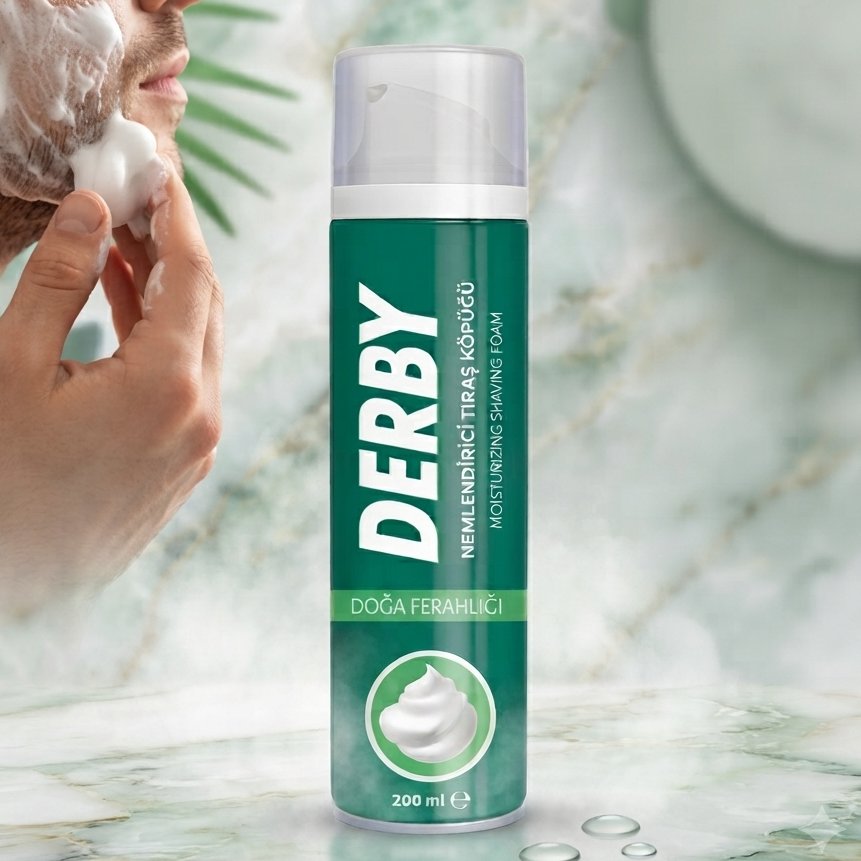 Spuma de ras Derby Doga Ferahligi, 200 ml (Prospețime Naturală)