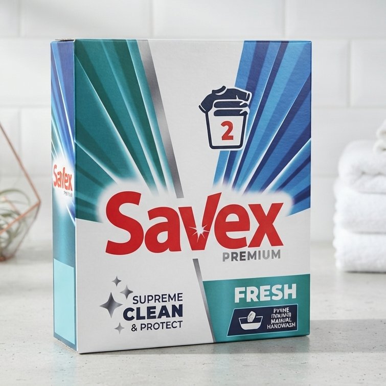 Detergent pentru spalare manuala SAVEX, Premium Fresh, 300 g