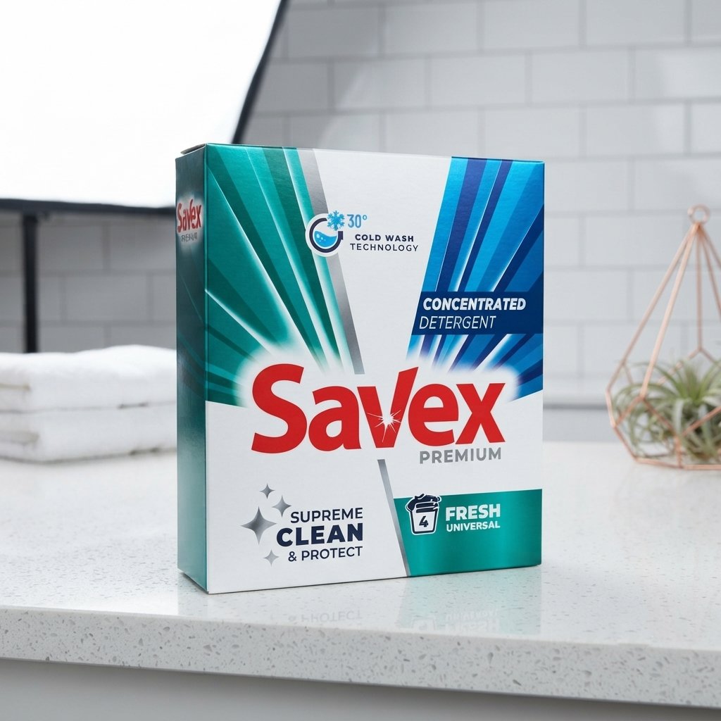 Detergent pentru spalare SAVEX, Premium Fresh, 320 g, automat