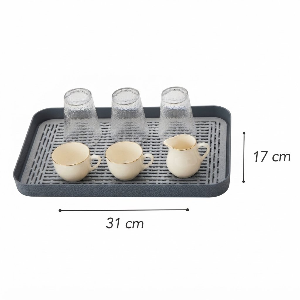Uscator pentru vase Drova, SunPlast, S 31x7x4cm