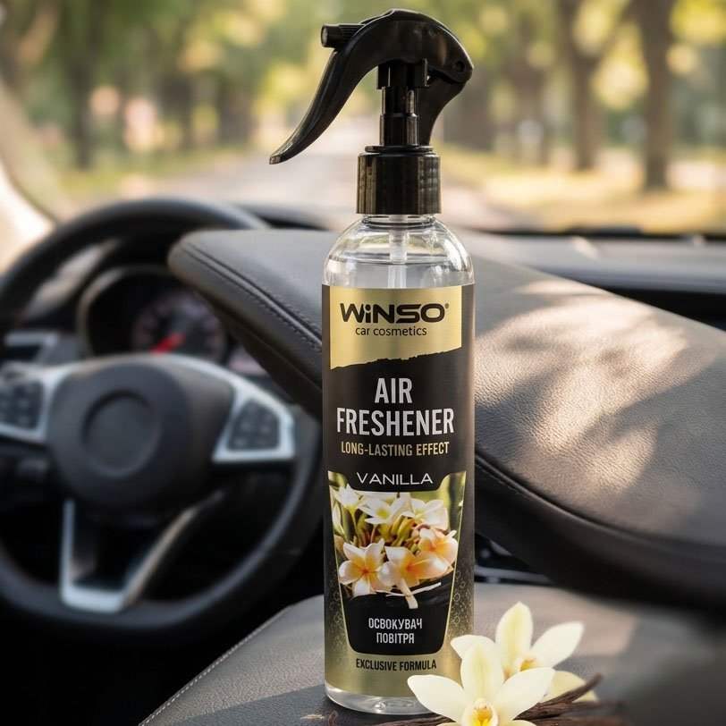 Odorizant WINSO, pentru automobil, Vanilla, 250 ml