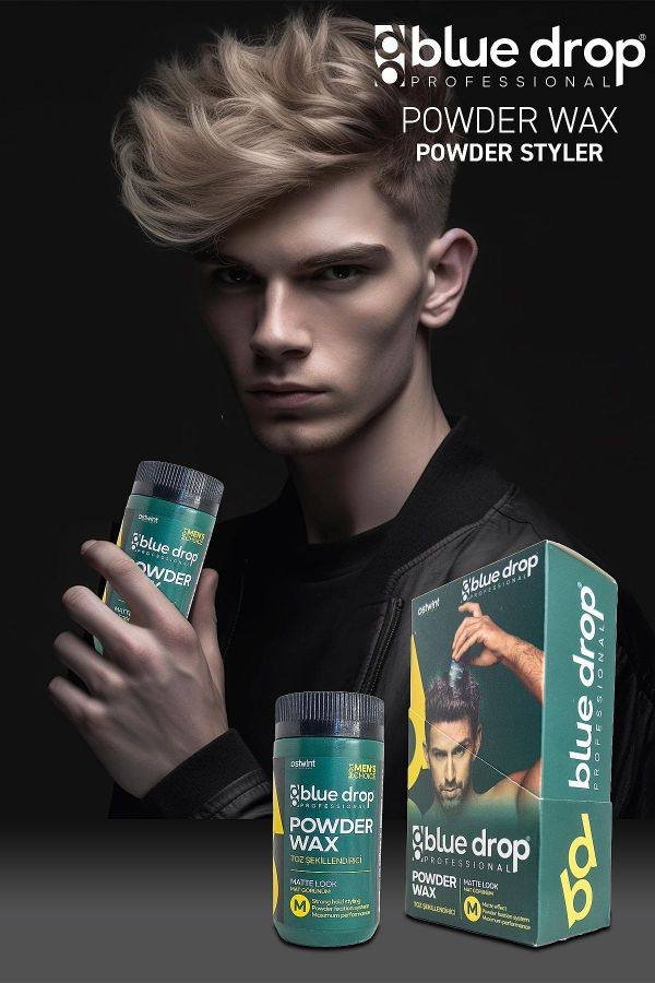 Ceara-pudra pentru păr  Ostwint Blue Drop 15ml