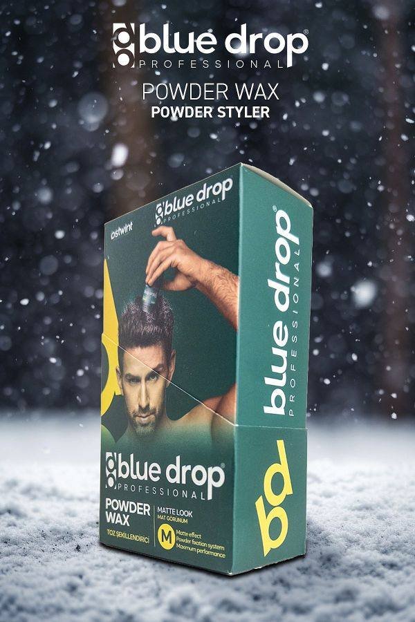 Ceara-pudra pentru păr  Ostwint Blue Drop 15ml