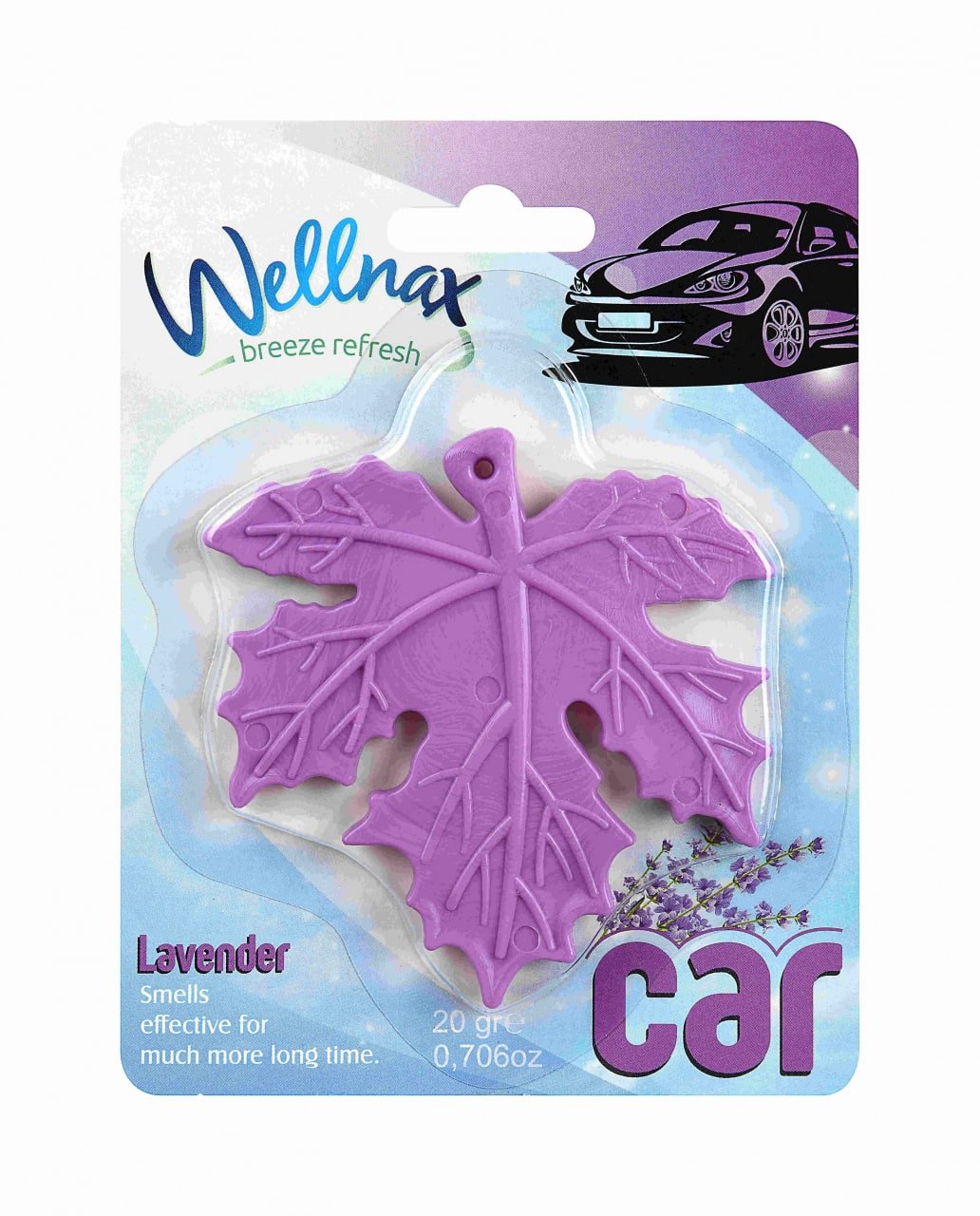 Odorizant auto Wellnax/frunza/Lavender 20g
