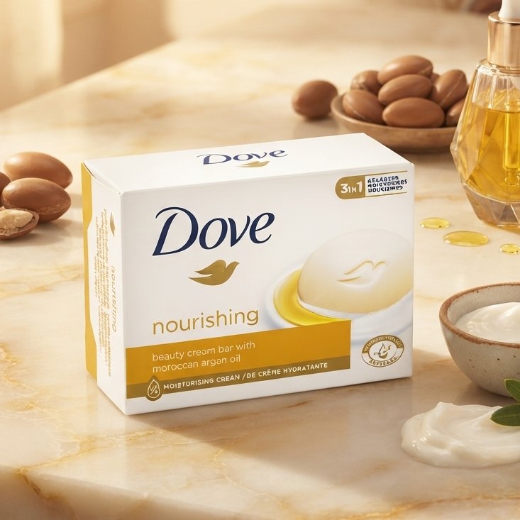 Sapun de toaleta Dove, Nourishing, 90 g