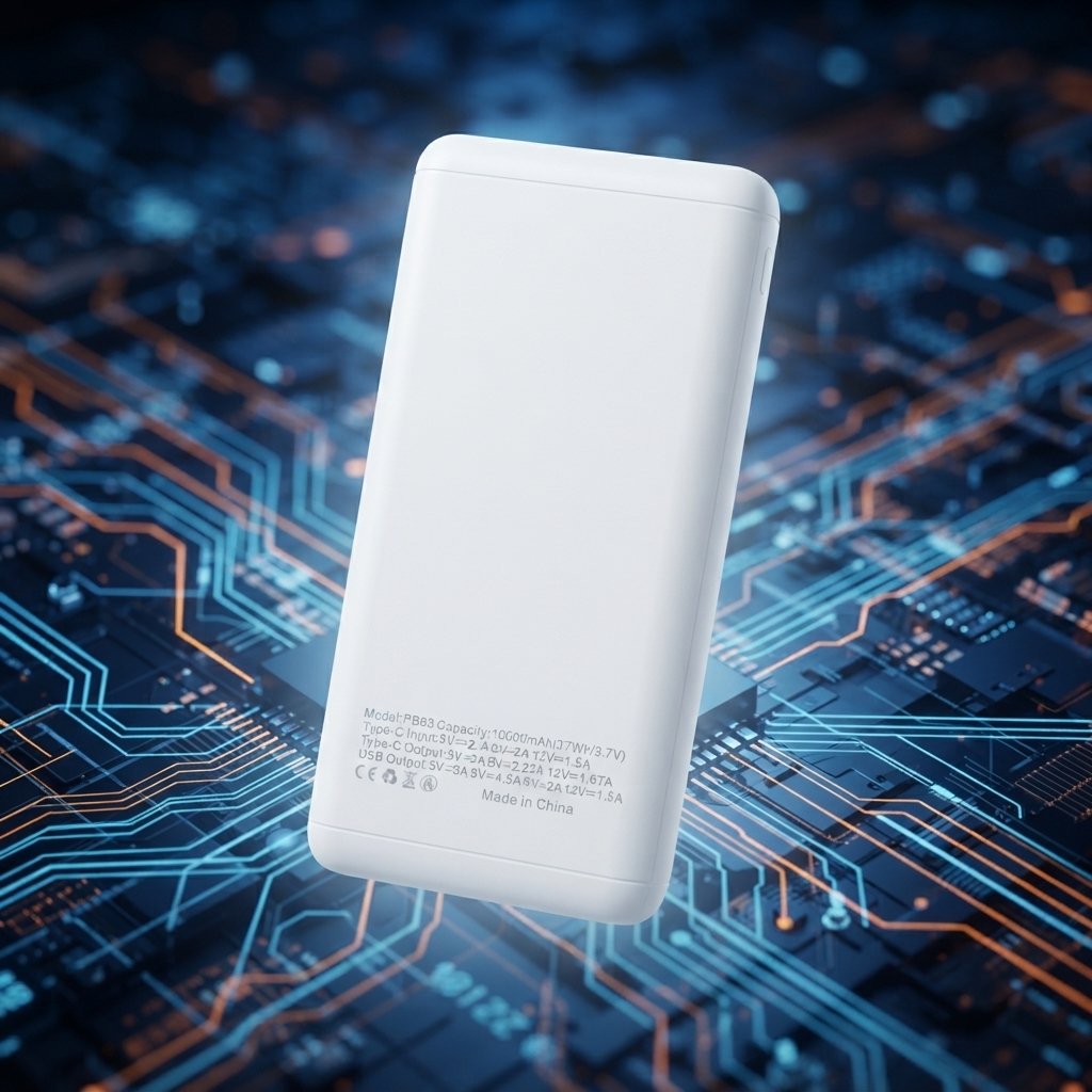 Power bank 10000 mAh, 22,5 W, EZRA PB63