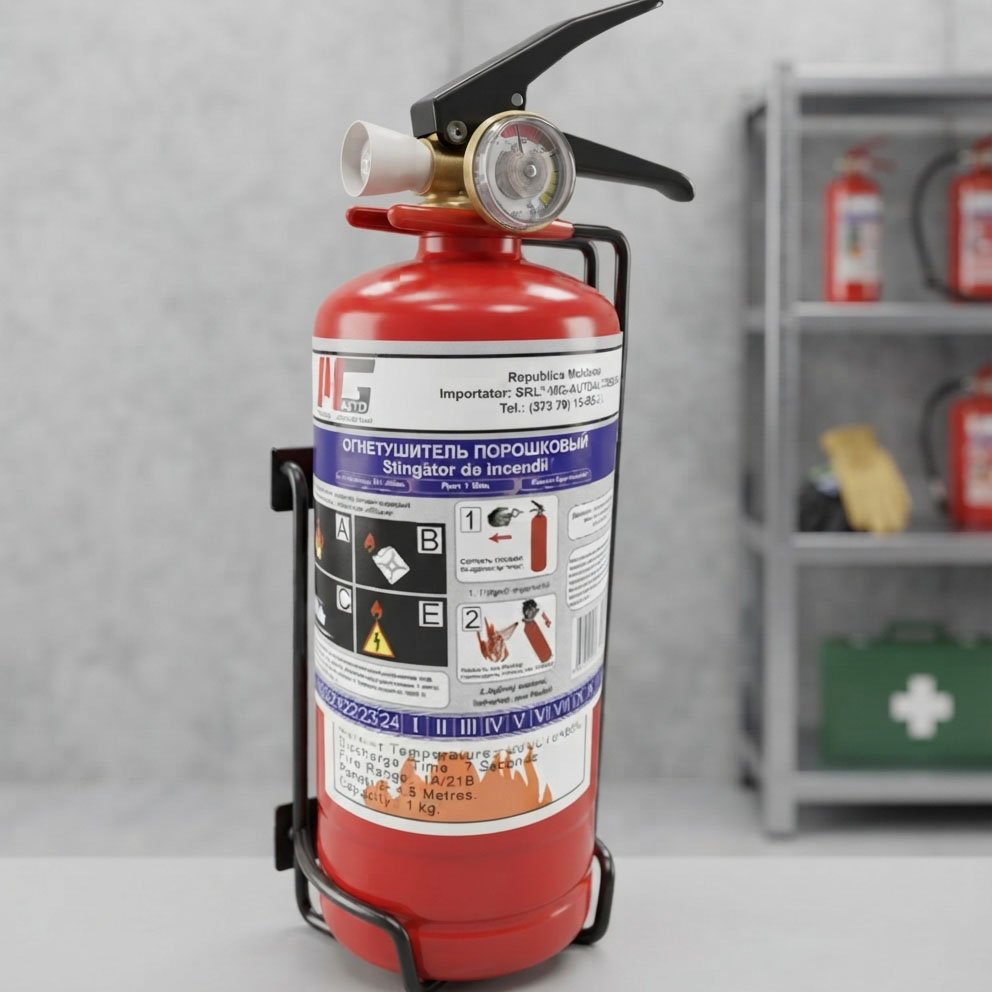 Stingator de incediu pentru auto, 1 kg