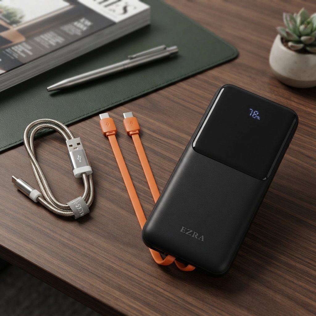 Power Bank 20000 mAh, 22,5 W, EZRA PB85