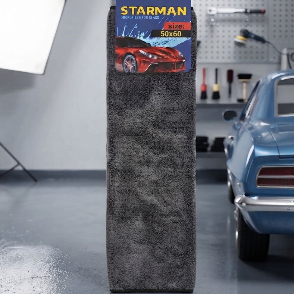 Laveta STAR MAN, PRO DETAILING, microfibra, 50x60 cm