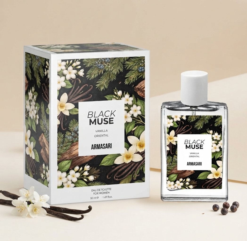 Apa de toaletă  Armasari, Black Muse, 50 ml, for women