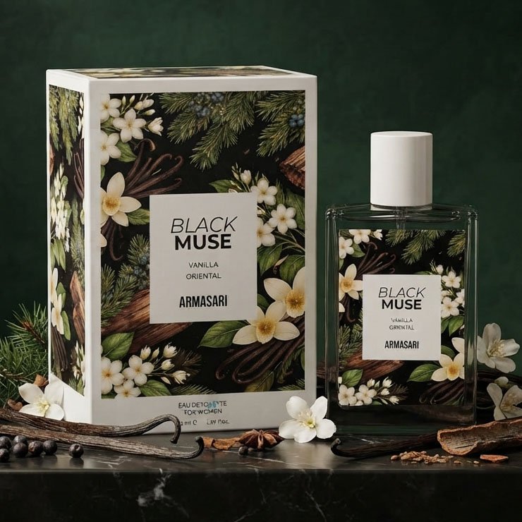 Apa de toaletă  Armasari, Black Muse, 50 ml, for women