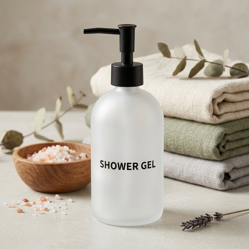 Dozator gel de dus, sticla, 500ml