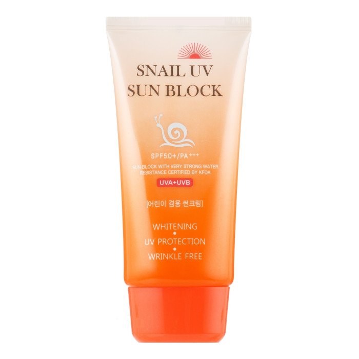 Crema pentru fata cu protectie solara JIGOTT Snail SPF50+